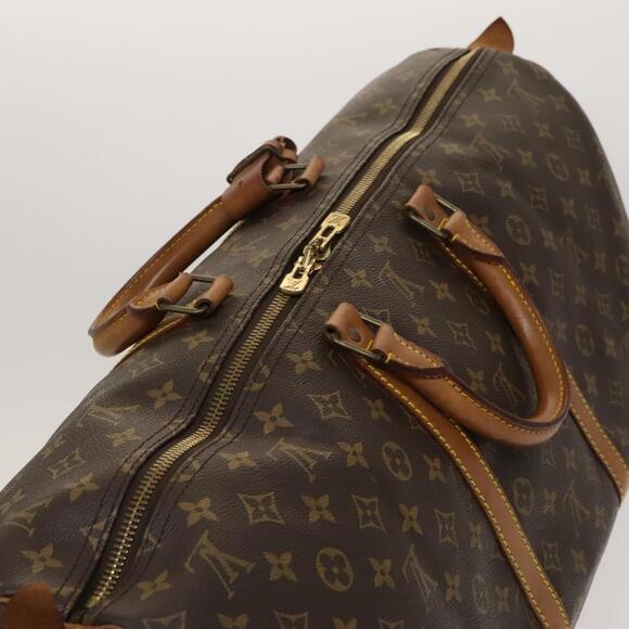 LOUIS VUITTON Monogram Keepall 55 Boston Bag M41424 - Picture 6 of 16